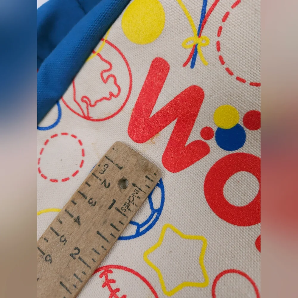 Wonder Bread Canadian Promotional Canvas Kids Backpack Rare Limited Edition - Picture 3 of 9